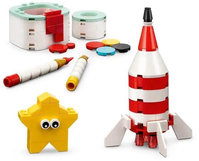 Alt view image 5 of 7 - international version Classic Series 11032 Creative Color Fun Number of parts 1500 Suitable for age 5+ toy building blocks