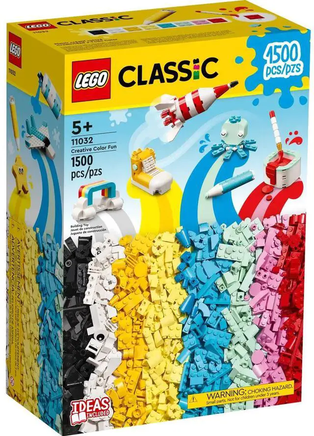 Alt view image 7 of 7 - international version Classic Series 11032 Creative Color Fun Number of parts 1500 Suitable for age 5+ toy building blocks