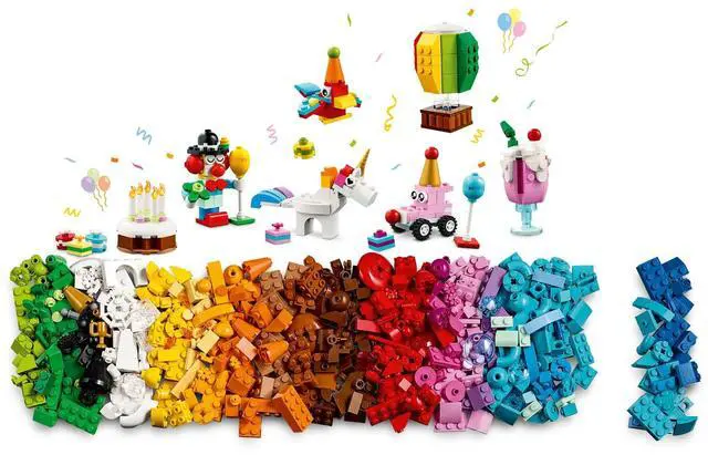 Alt view image 3 of 7 - international version Classic Series 11029 Creative Party Box Number of parts 900 Suitable for age 5+ toy building blocks