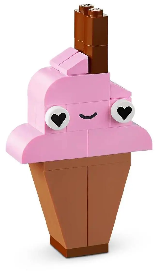 Alt view image 4 of 7 - international version Classic Series 11028 Creative Pastel Fun Number of parts 333 Suitable for age 5+ toy building blocks