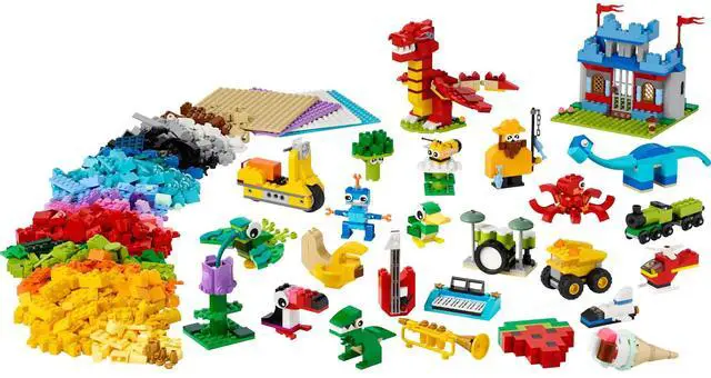 Main image of international version Classic Series 11020 Build Together Number of parts 1601 Suitable for age 5+ toy building blocks
