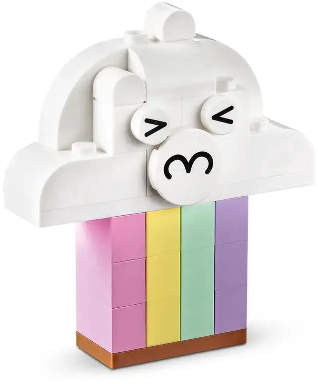 Alt view image 5 of 7 - international version Classic Series 11028 Creative Pastel Fun Number of parts 333 Suitable for age 5+ toy building blocks