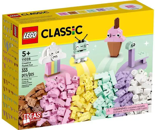 Alt view image 7 of 7 - international version Classic Series 11028 Creative Pastel Fun Number of parts 333 Suitable for age 5+ toy building blocks