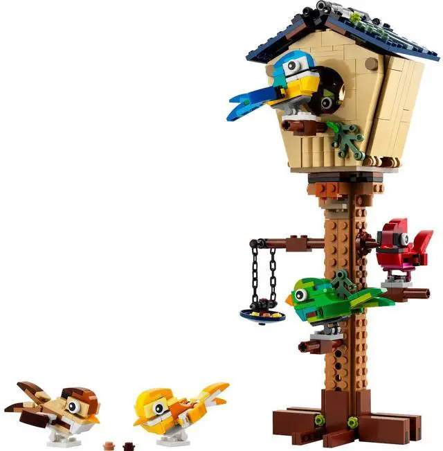 Main image of international version Creator Series 31143 Birdhouse Number of parts 476 Suitable for age 8+ toy building blocks