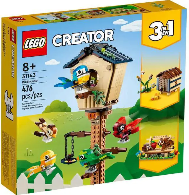 Alt view image 2 of 7 - international version Creator Series 31143 Birdhouse Number of parts 476 Suitable for age 8+ toy building blocks