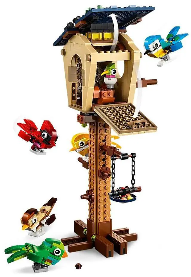 Alt view image 3 of 7 - international version Creator Series 31143 Birdhouse Number of parts 476 Suitable for age 8+ toy building blocks