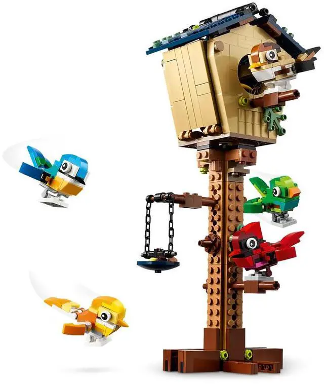 Alt view image 4 of 7 - international version Creator Series 31143 Birdhouse Number of parts 476 Suitable for age 8+ toy building blocks