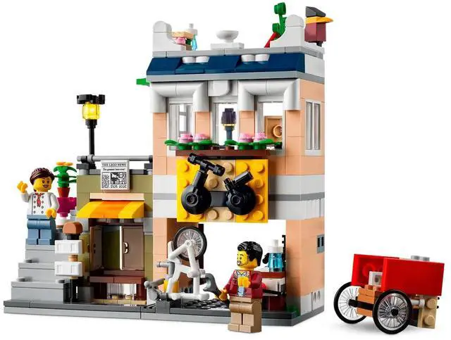 Alt view image 4 of 5 - international version Creator Series 31131 Downtown Noodle Shop Number of parts 569 Suitable for age 8+ toy building blocks