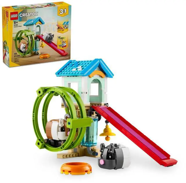 Alt view image 2 of 5 - international version Creator Series 31155 Hamster Wheel Number of parts 416 Suitable for age 8+ toy building blocks