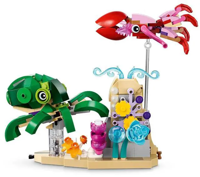 Alt view image 3 of 5 - international version Creator Series 31158 Sea Animals Number of parts 421 Suitable for age 8+ toy building blocks