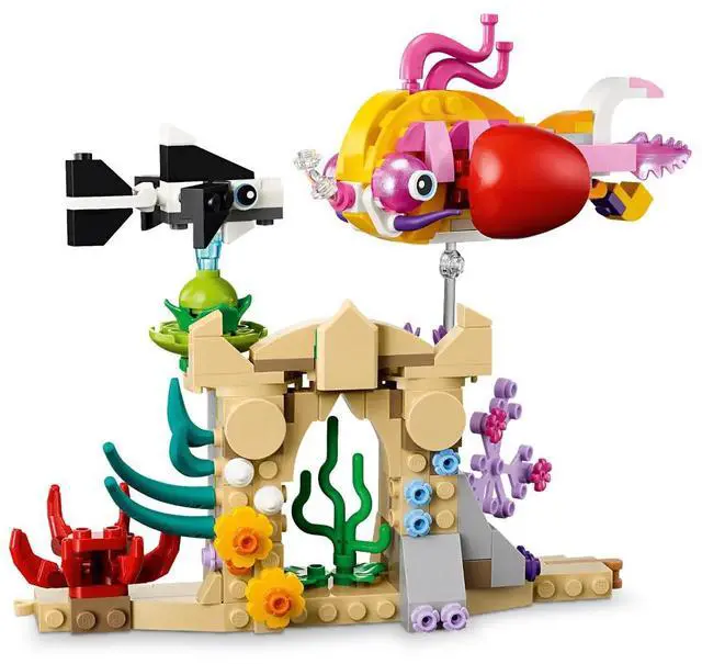 Alt view image 4 of 5 - international version Creator Series 31158 Sea Animals Number of parts 421 Suitable for age 8+ toy building blocks