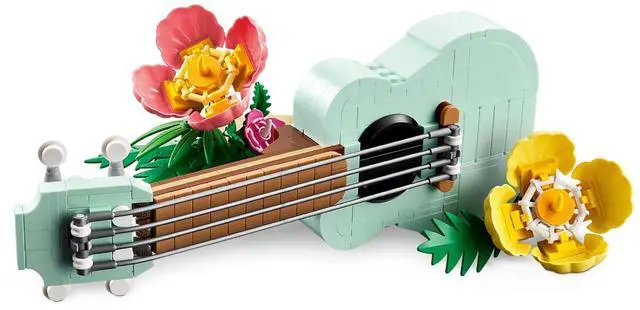 Alt view image 3 of 5 - international version Creator Series 31156 Tropical Ukulele Number of parts 387 Suitable for age 8+ toy building blocks