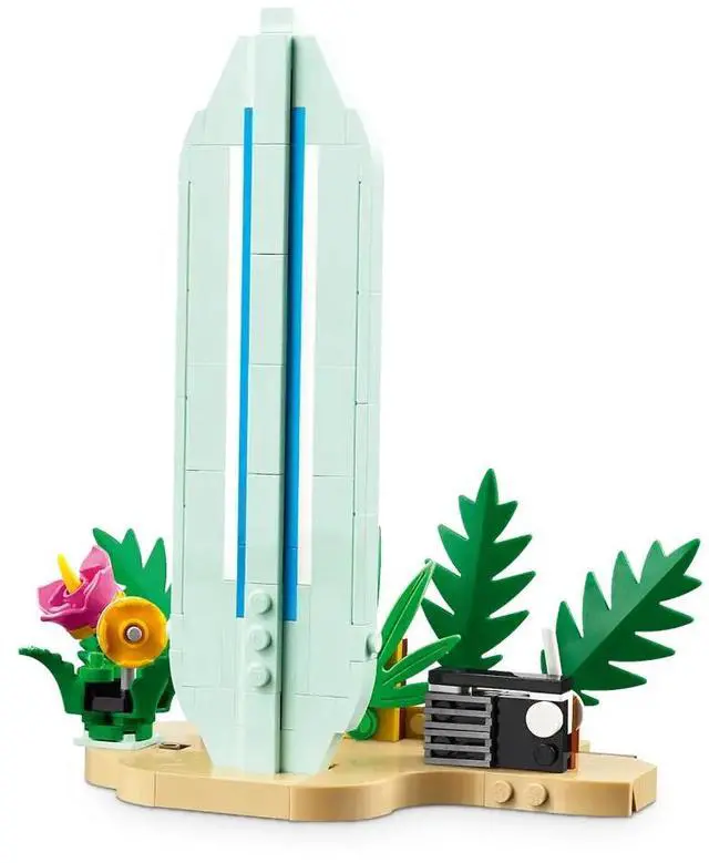 Alt view image 4 of 5 - international version Creator Series 31156 Tropical Ukulele Number of parts 387 Suitable for age 8+ toy building blocks