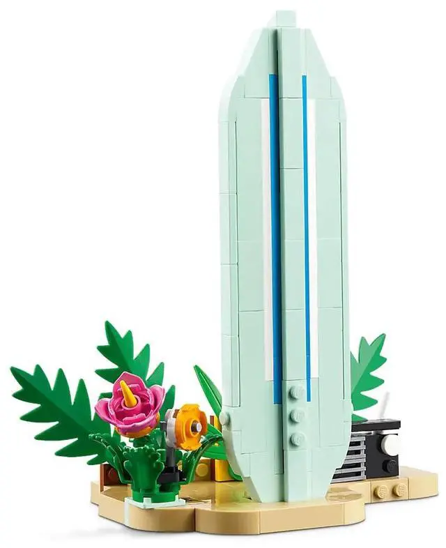 Alt view image 5 of 5 - international version Creator Series 31156 Tropical Ukulele Number of parts 387 Suitable for age 8+ toy building blocks