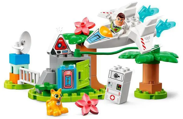 Alt view image 3 of 5 - international version Disney Series 10962 Buzz Lightyears Planetary Mission Number of parts 37 Suitable for age 2+ toy building blocks
