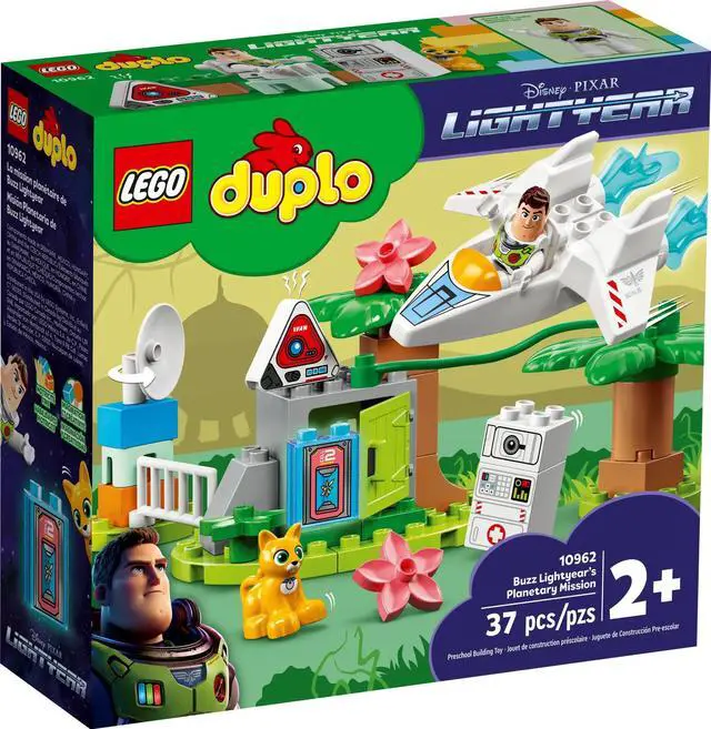 Alt view image 2 of 5 - international version Disney Series 10962 Buzz Lightyears Planetary Mission Number of parts 37 Suitable for age 2+ toy building blocks