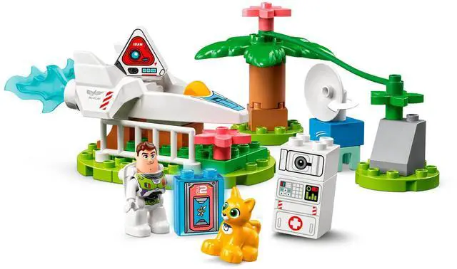 Alt view image 4 of 5 - international version Disney Series 10962 Buzz Lightyears Planetary Mission Number of parts 37 Suitable for age 2+ toy building blocks