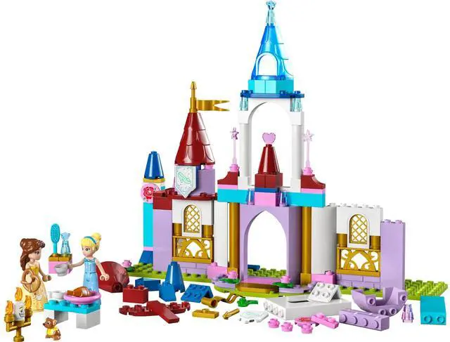 Main image of international version Disney Series 43219 Disney Princess Creative Castles Number of parts 140 Suitable for age 6+ toy building blocks