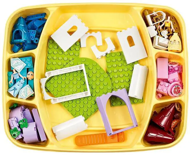 Alt view image 3 of 5 - international version Disney Series 43219 Disney Princess Creative Castles Number of parts 140 Suitable for age 6+ toy building blocks