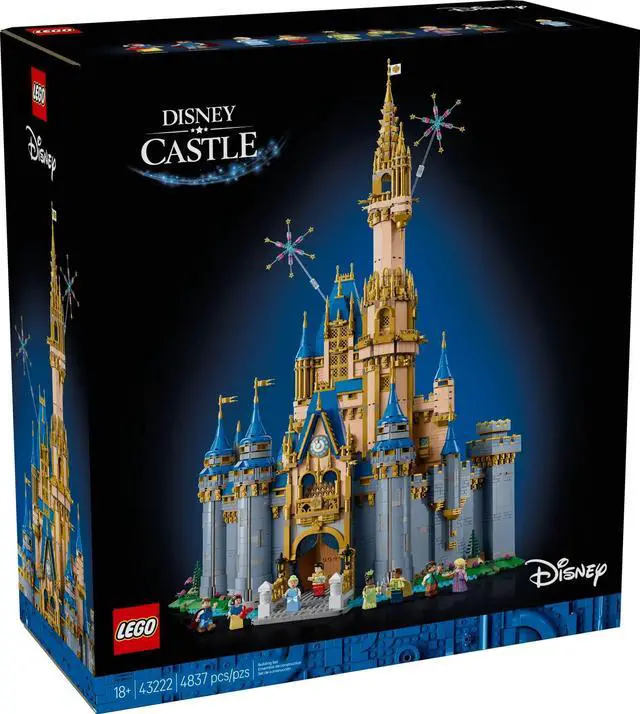 Alt view image 2 of 5 - international version Disney Series 43222 Disney Castle Number of parts 4837 Suitable for age 18+ toy building blocks