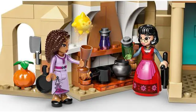 Alt view image 4 of 5 - international version Disney Series 43224 King Magnifico's Castle Number of parts 613 Suitable for age 7+ toy building blocks