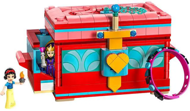 Main image of international version Disney Series 43276 Snow White's Jewelry Box Number of parts 358 Suitable for age 6+ toy building blocks