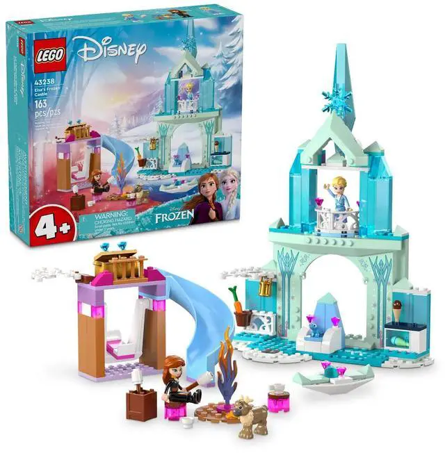 Alt view image 2 of 5 - international version Disney Series 43238 Elsa's Frozen Castle Number of parts 163 Suitable for age 4+ toy building blocks