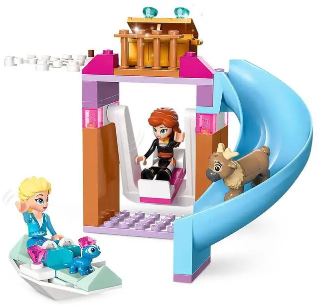Alt view image 4 of 5 - international version Disney Series 43238 Elsa's Frozen Castle Number of parts 163 Suitable for age 4+ toy building blocks