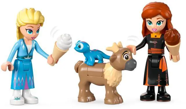 Alt view image 5 of 5 - international version Disney Series 43238 Elsa's Frozen Castle Number of parts 163 Suitable for age 4+ toy building blocks