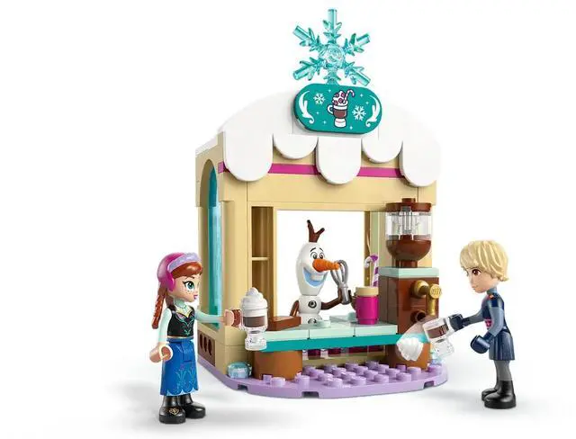 Alt view image 3 of 5 - international version Disney Series 43256 Anna's Sleigh Adventure Number of parts 192 Suitable for age 4+ toy building blocks