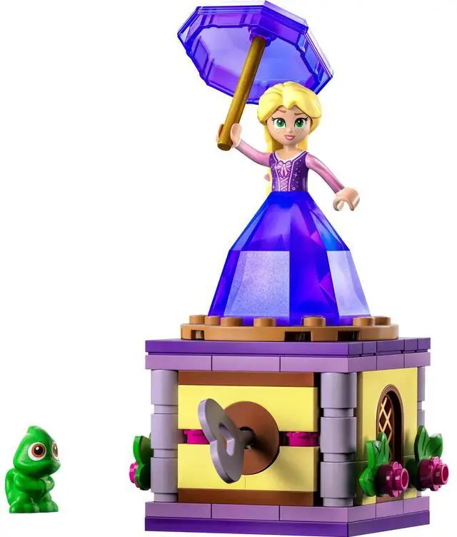 Main image of international version Disney Series 43214 Twirling Rapunzel Number of parts 89 Suitable for age 5+ toy building blocks