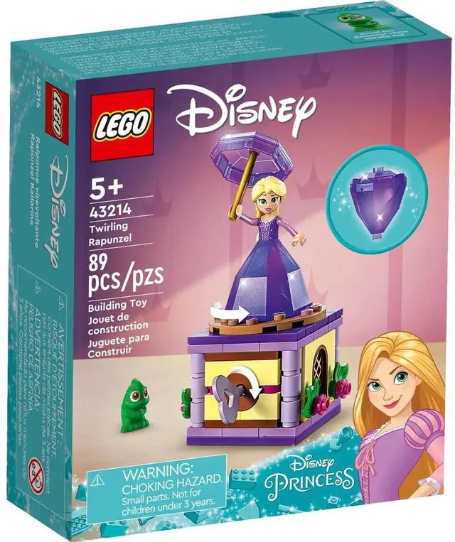 Alt view image 2 of 5 - international version Disney Series 43214 Twirling Rapunzel Number of parts 89 Suitable for age 5+ toy building blocks