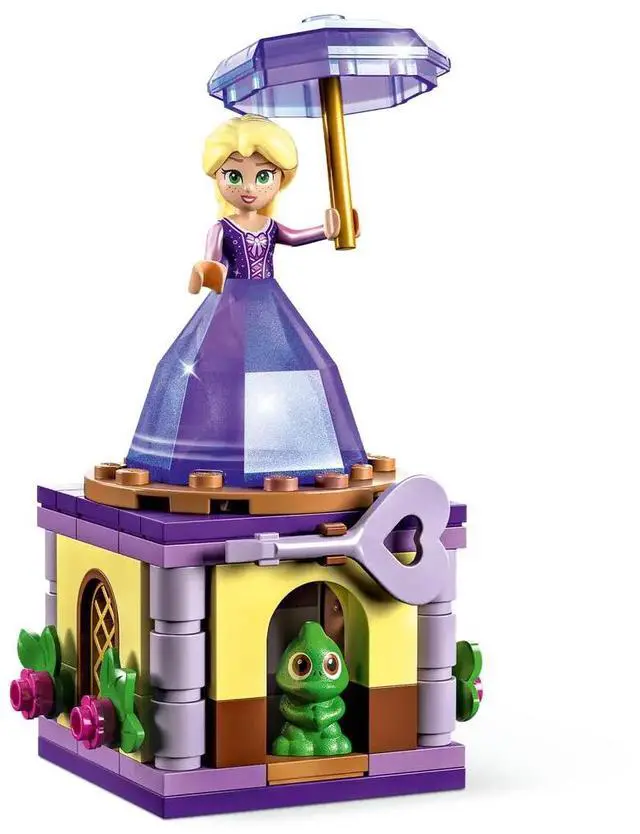 Alt view image 3 of 5 - international version Disney Series 43214 Twirling Rapunzel Number of parts 89 Suitable for age 5+ toy building blocks