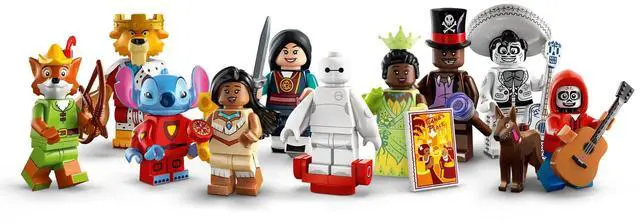 Alt view image 3 of 5 - international version Disney Series 71038 LEGO® Minifigures Disney 100 Number of parts 8 Suitable for age 5+ toy building blocks