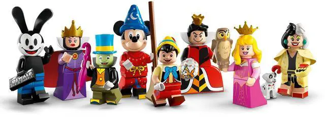 Alt view image 4 of 5 - international version Disney Series 71038 LEGO® Minifigures Disney 100 Number of parts 8 Suitable for age 5+ toy building blocks