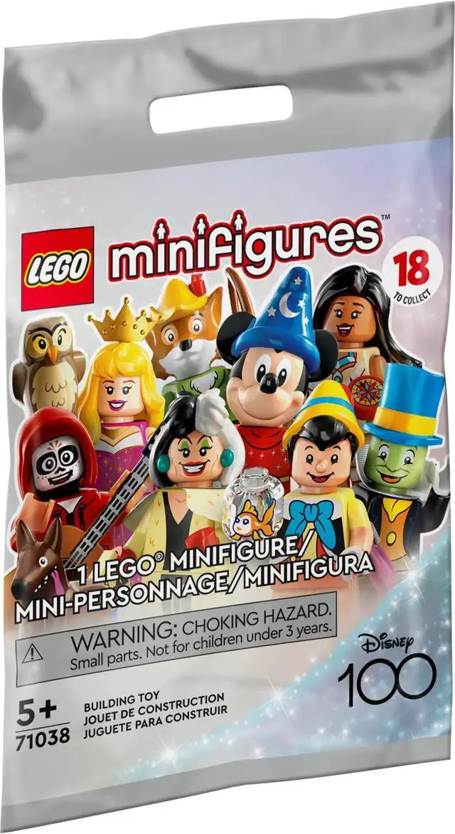 Alt view image 2 of 5 - international version Disney Series 71038 LEGO® Minifigures Disney 100 Number of parts 8 Suitable for age 5+ toy building blocks