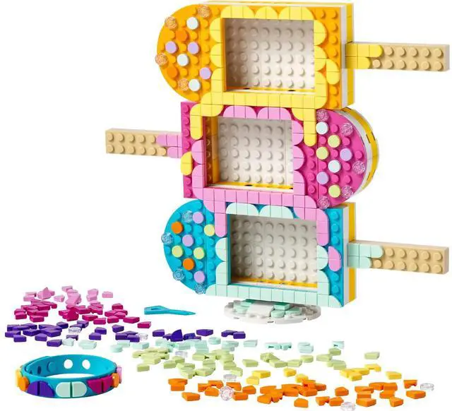 Main image of international version DOTS Series 41956 Ice Cream Picture Frames & Bracelet Number of parts 474 Suitable for age 6+ toy building blocks