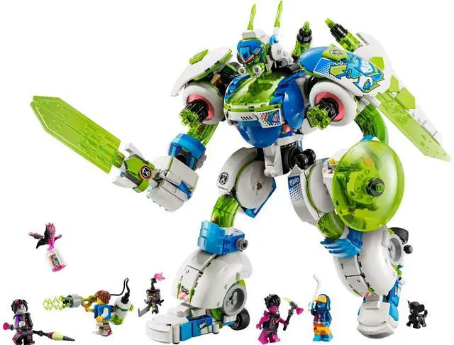 Main image of international version DREAMZzz Series 71485 Mateo and Z-Blob the Knight Battle Mech Number of parts 1333 Suitable for age 10+ toy building blocks