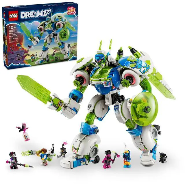 Alt view image 2 of 5 - international version DREAMZzz Series 71485 Mateo and Z-Blob the Knight Battle Mech Number of parts 1333 Suitable for age 10+ toy building blocks