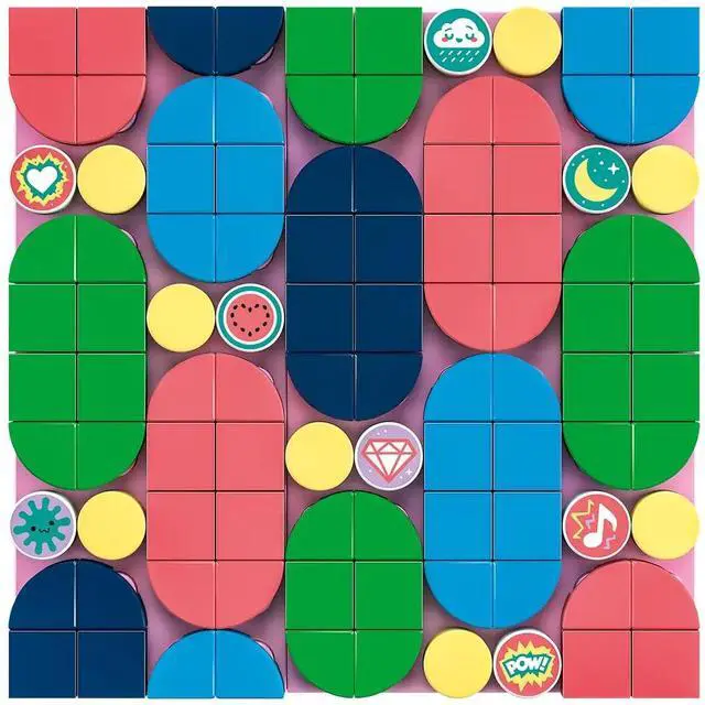 Alt view image 5 of 5 - international version DOTS Series 41957 Adhesive Patches Mega Pack Number of parts 486 Suitable for age 6+ toy building blocks