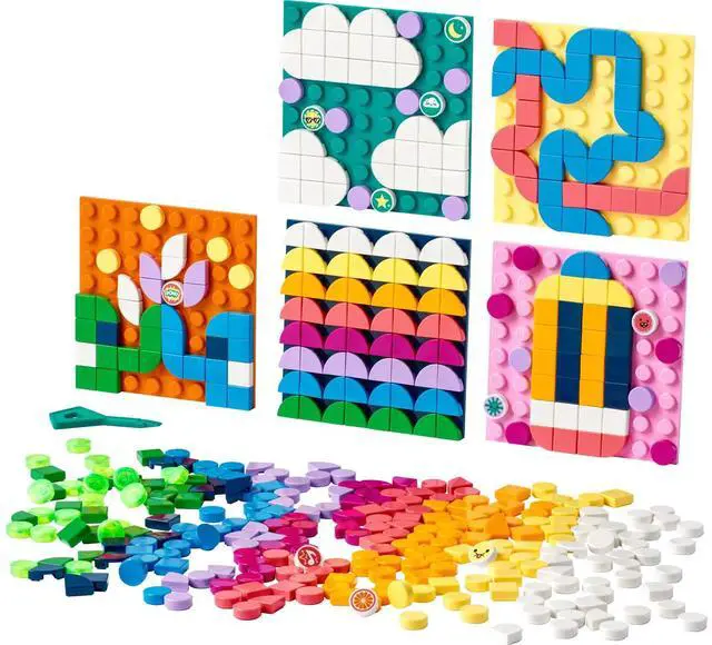 Main image of international version DOTS Series 41957 Adhesive Patches Mega Pack Number of parts 486 Suitable for age 6+ toy building blocks