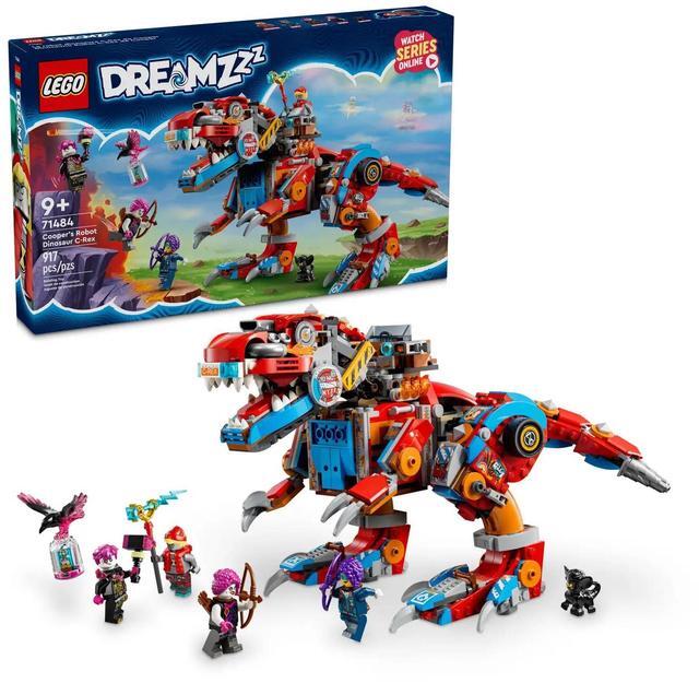 Alt view image 2 of 5 - international version DREAMZzz Series 71484 Cooper's Robot Dinosaur C-Rex Number of parts 917 Suitable for age 9+ toy building blocks