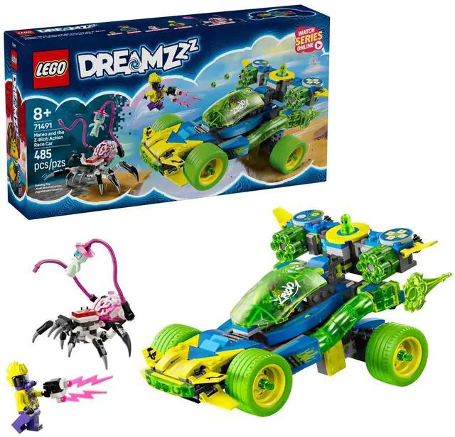 Alt view image 2 of 5 - international version DREAMZzz Series 71491 Mateo and the Z-Blob Action Race Car Number of parts 485 Suitable for age 8+ toy building blocks