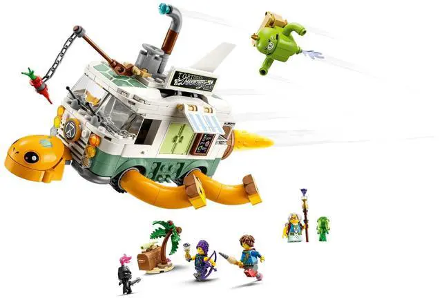 Alt view image 4 of 5 - international version DREAMZzz Series 71456 Mrs. Castillo's Turtle Van Number of parts 434 Suitable for age 7+ toy building blocks