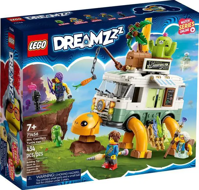 Alt view image 2 of 5 - international version DREAMZzz Series 71456 Mrs. Castillo's Turtle Van Number of parts 434 Suitable for age 7+ toy building blocks