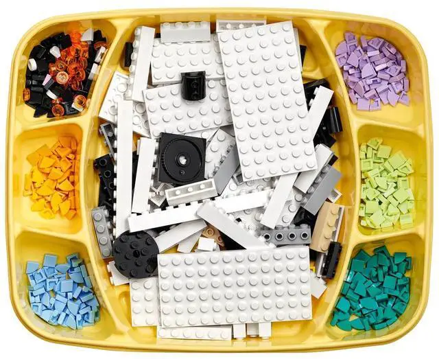 Alt view image 4 of 5 - international version DOTS Series 41959 Cute Panda Tray Number of parts 517 Suitable for age 6+ toy building blocks