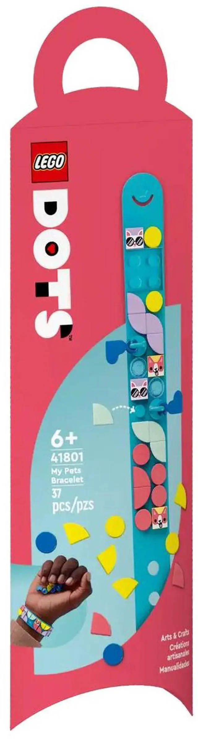 Alt view image 2 of 5 - international version DOTS Series 41801 My Pets Bracelet Number of parts 37 Suitable for age 6+ toy building blocks