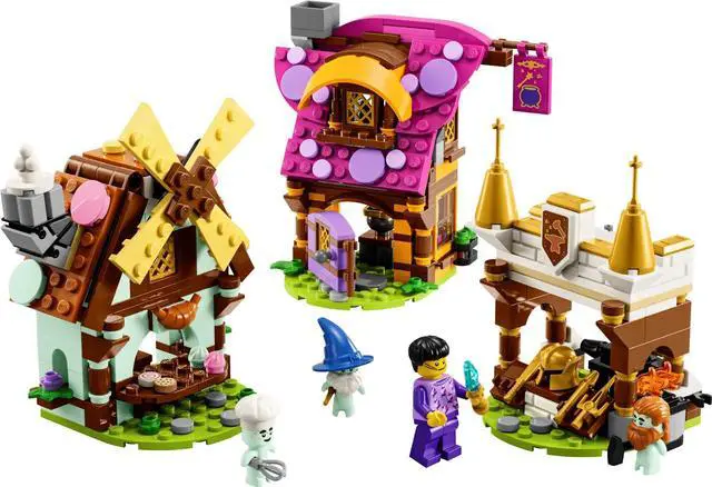 Main image of international version DREAMZzz Series 40657 Dream Village Number of parts 434 Suitable for age 7+ toy building blocks