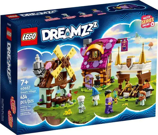 Alt view image 2 of 5 - international version DREAMZzz Series 40657 Dream Village Number of parts 434 Suitable for age 7+ toy building blocks
