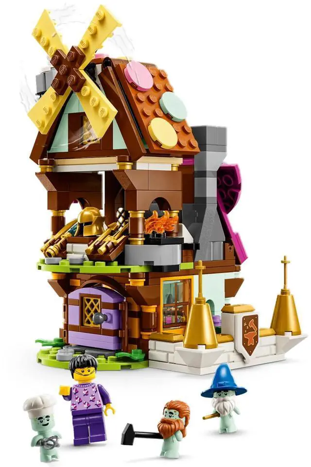 Alt view image 4 of 5 - international version DREAMZzz Series 40657 Dream Village Number of parts 434 Suitable for age 7+ toy building blocks